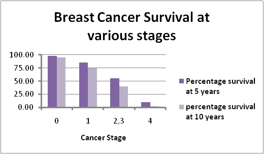 Breast Cancer Growth Rate Chart