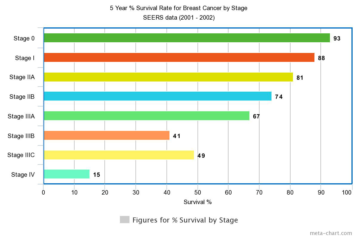 What are the success rates for invasive ductal carcinoma treatments?